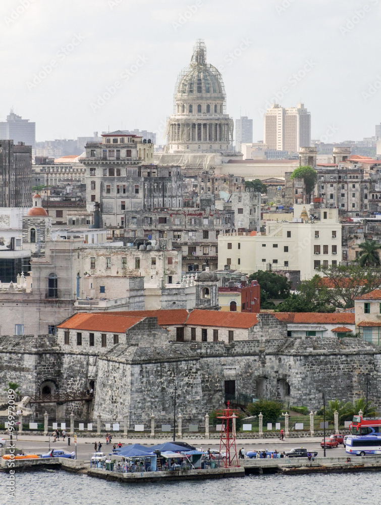 aerial view of Havana