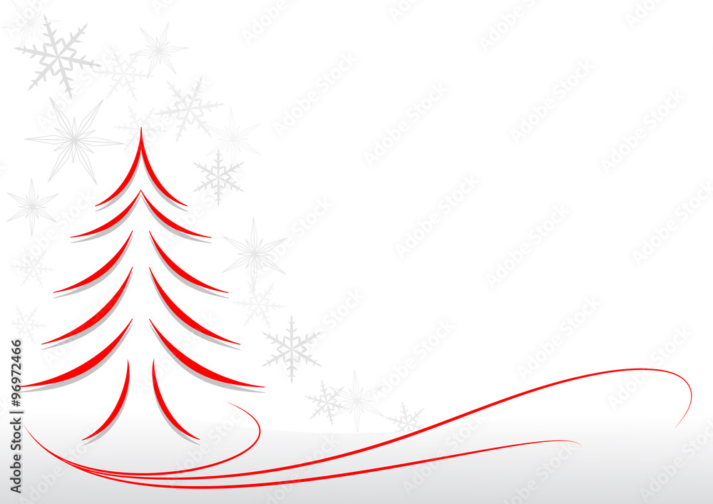 albero di natale e fiocchi di neve sfondo albero di natale e fiocchi di neve sfondo