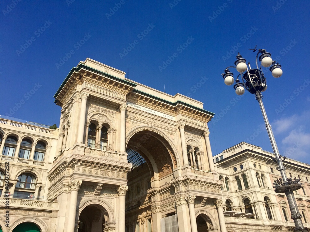 Milano, Piazza Duomo - Galleria Vittorio Emanuele