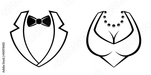 Man and Woman Icons