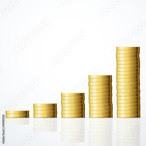 Coins stack