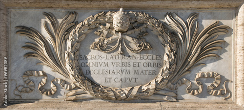 San Giovanni cathedral's plate