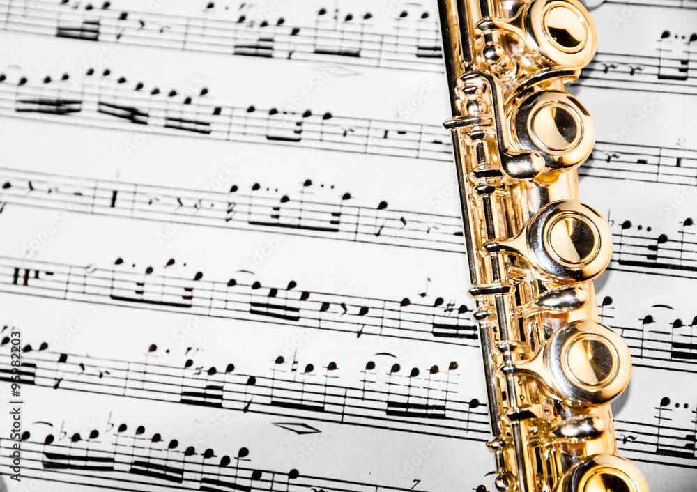 Querflöte StockFoto Adobe Stock