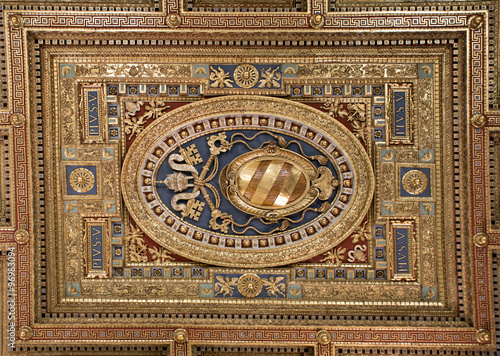 Cuadro en lienzo San Giovanni cathredal's ceiling