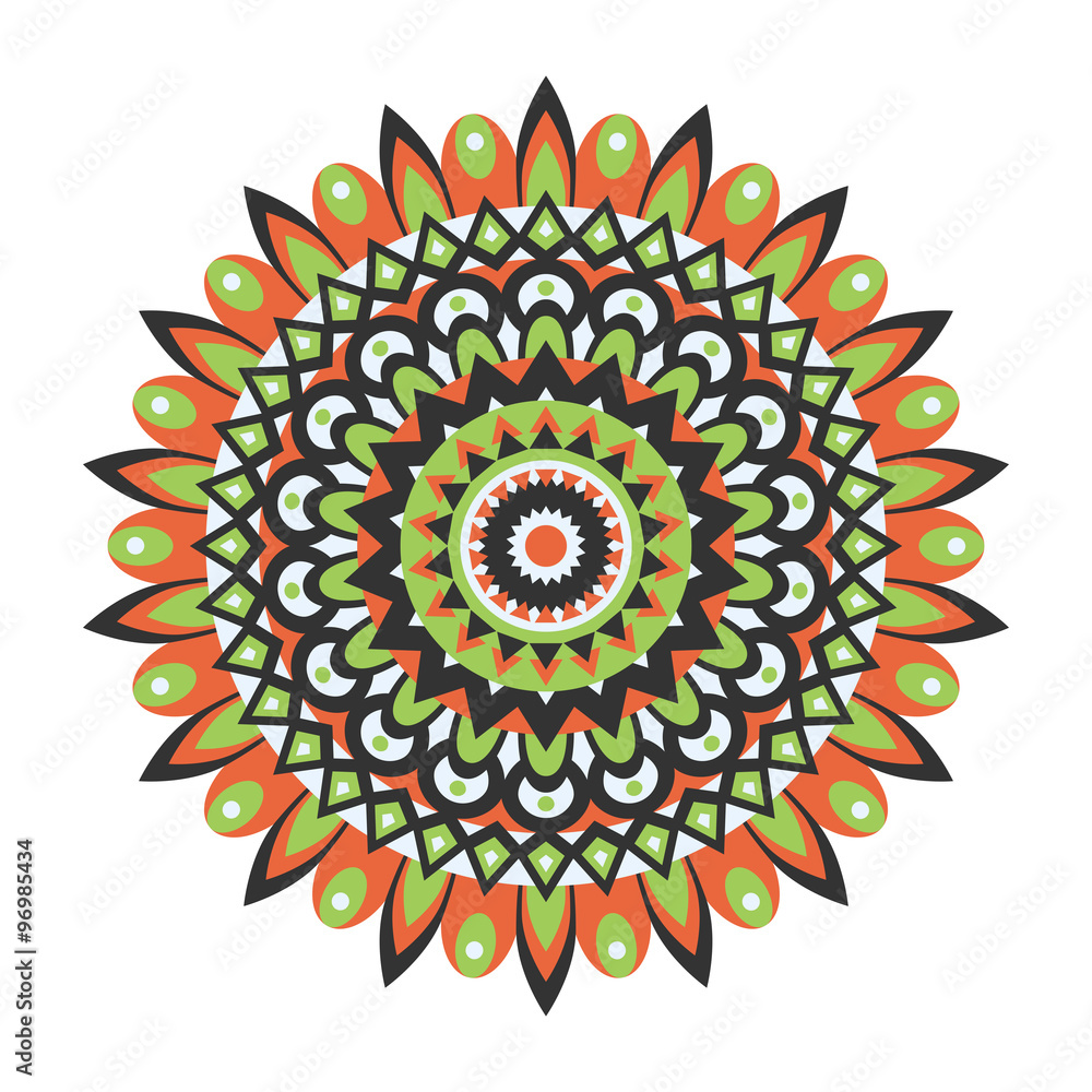 Mandala, circular ornament Mandala, circular ornament