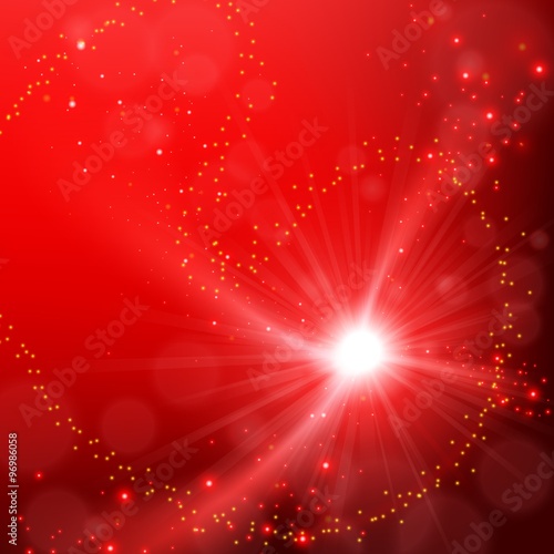 Abstract elegant red shine background background