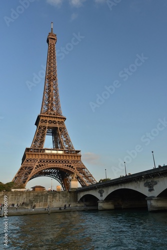 Paris - La Tour Eiffel - Le Sacr   coeur - panoramique