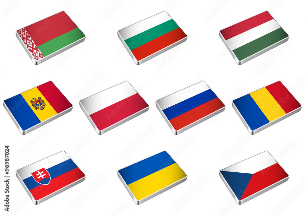 Flags of the countries of Eastern Europe Flags of the countries of Eastern Europe
