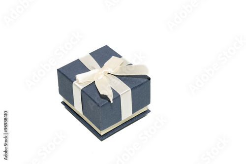 Gift box on a white background. 