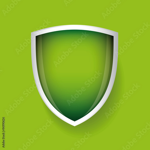 Vector shield green