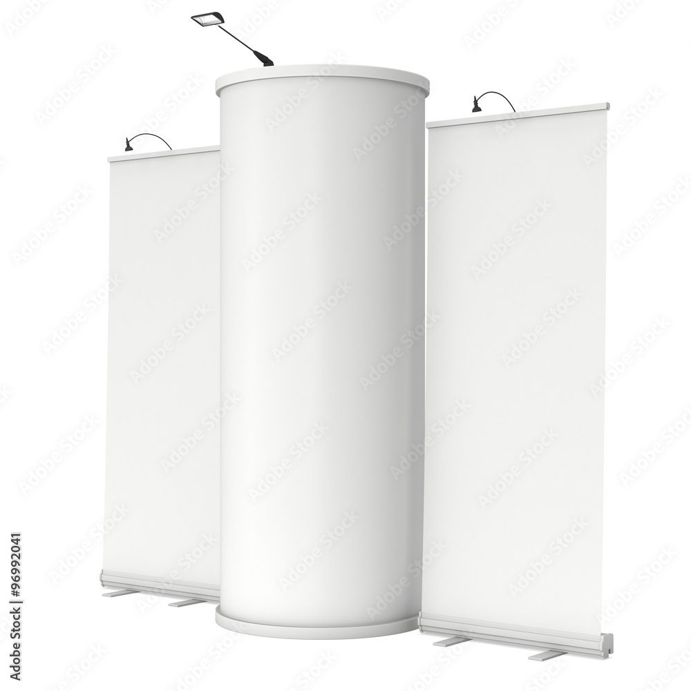 Roll Up and Pop Up Banner Stands Roll Up and Pop Up Banner Stands