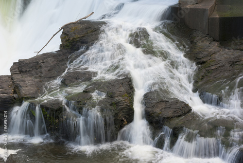 river water fall