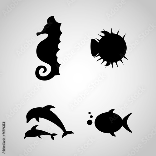 sea animals design 