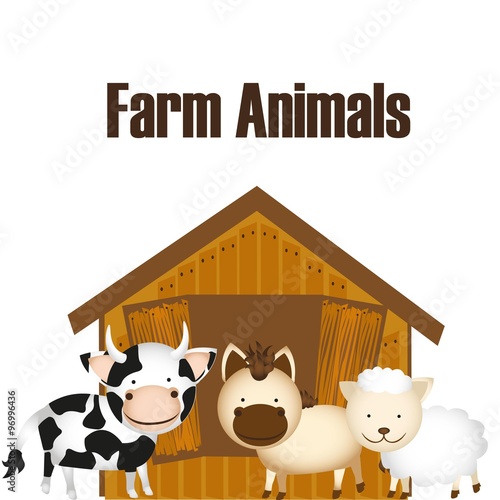 farm animals design 