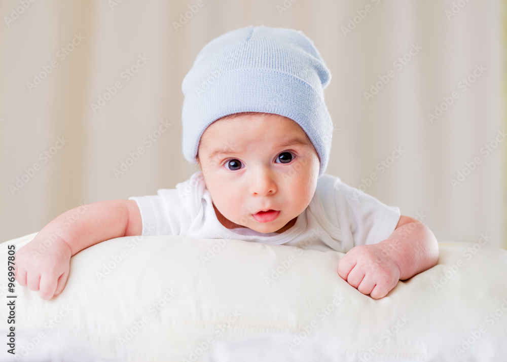 Small baby in childhood concept Small baby in childhood concept