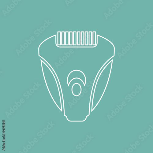 Women epilator icon