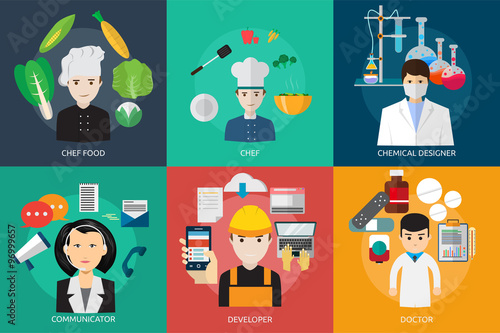 Human Profession Concept