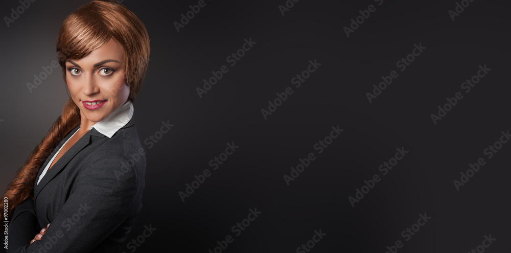 Obraz premium Bewerbungsfoto