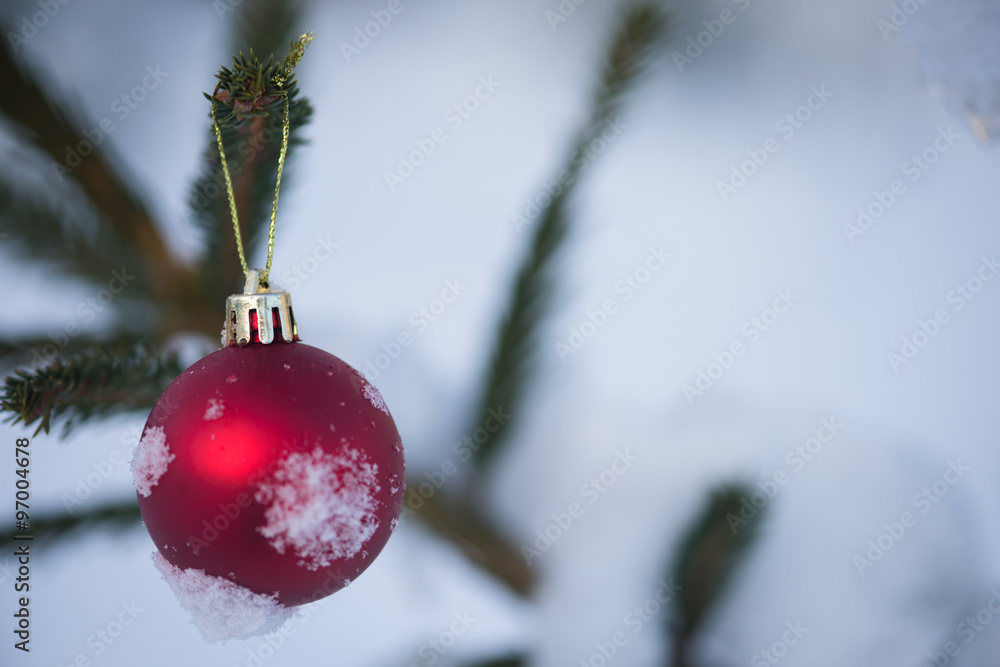 christmas balls on tree christmas balls on tree