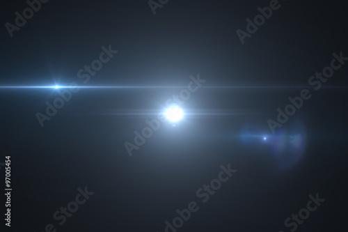 Lens flare effect