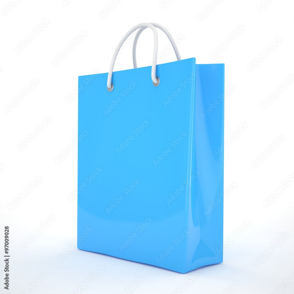Paper Shopping Bag isolated on white background Paper Shopping Bag isolated on white background
