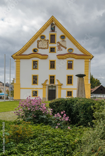 historic building in Waldsassen, Germany © borisb17