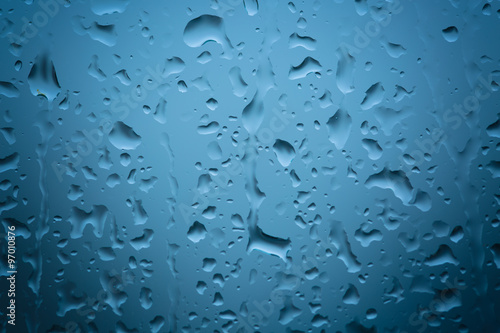 Water Droplets on Glass