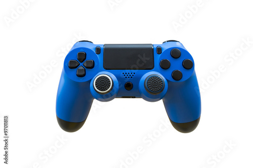 video game controller isolated on white background