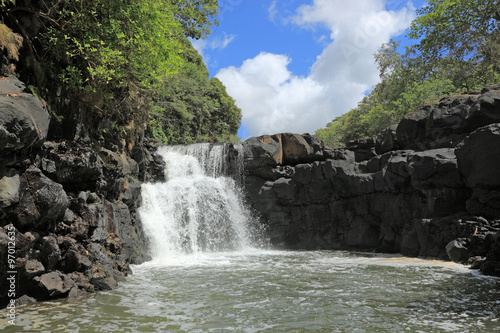 petite cascade de la péninsule de Samana