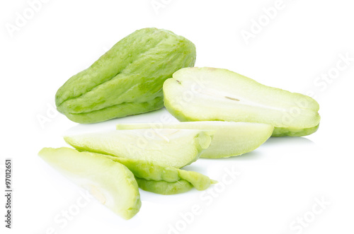 Wallpaper Mural Chayote on white background Torontodigital.ca