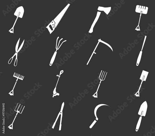 Gardening tools collection
