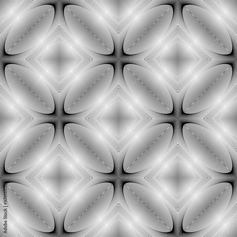 Design seamless monochrome ellipse pattern Design seamless monochrome ellipse pattern