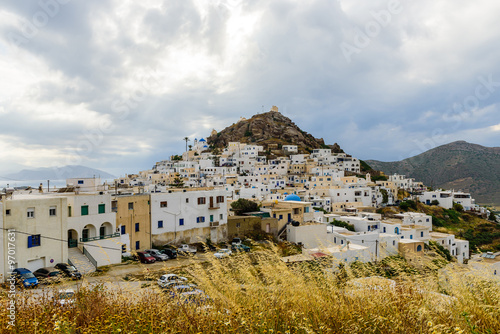 Chora town, Ios island, Cyclades, Greece. © r_andrei