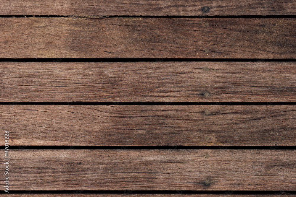 Fototapeta premium brown wooden texture, dark wooden board