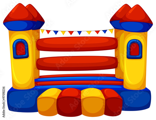 Jumping castle with no children