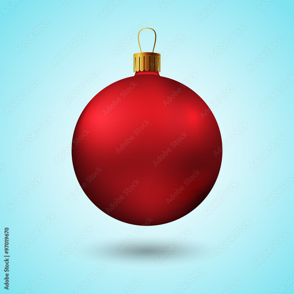 Red christmas tree toy Red christmas tree toy