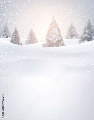 Winter background.
