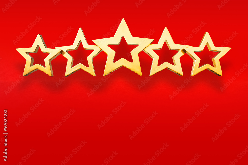 5 star rating gold red 5 star rating gold red