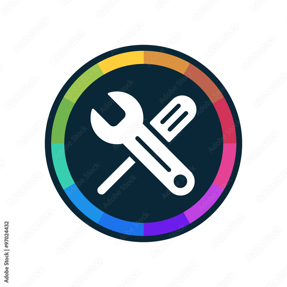 Colorful Web-Button Colorful Web-Button