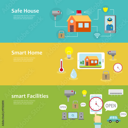 smart home and facilities banner