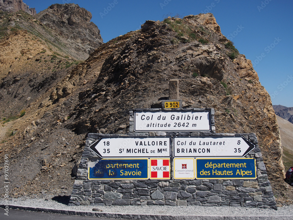 Fototapeta premium Col du Galibier