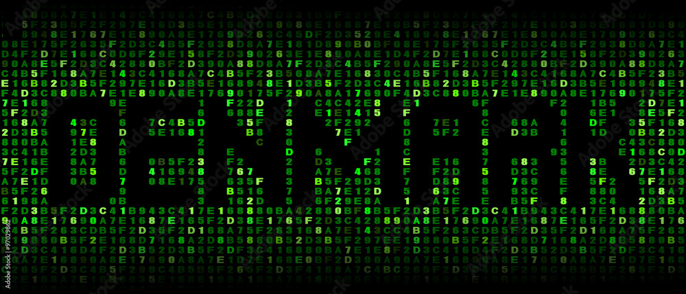 Denmark text on hex code illustration Denmark text on hex code illustration