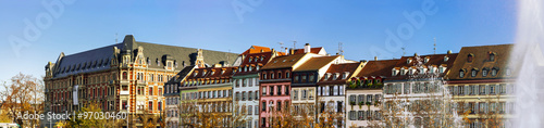 Strasbourg old city street view