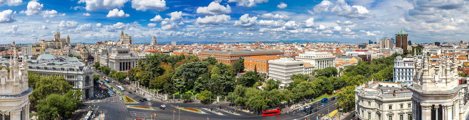 Acrylglasbilder Madrid Plaza de Cibeles im Madrider Zentrum  © Sergii Figurnyi