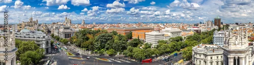 Obraz  z motywem Plaza de Cibeles in Madrid