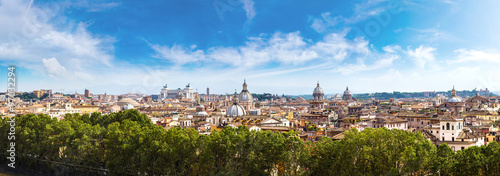 Photography Panoramic view of Rome