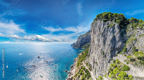 Fototapeta Naklejka Na Ścianę i Meble -  Capri island  in Italy