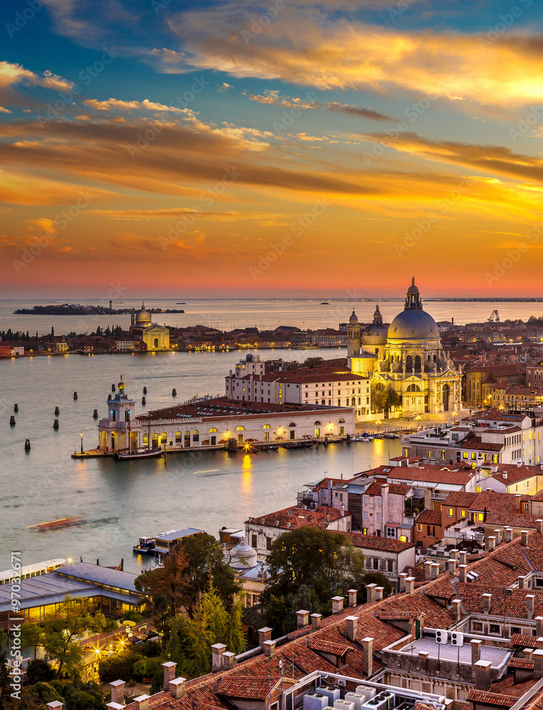 Fototapeta premium Aerial view of Venice