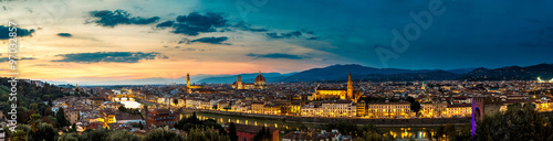 Panoramic sunset in  Florence © Sergii Figurnyi