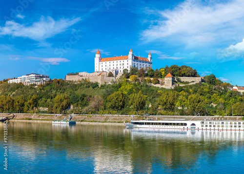 Canvas Print Medieval castle  in Bratislava, Slovakia